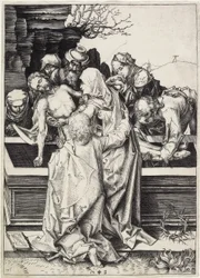 El entierro, c. 1480